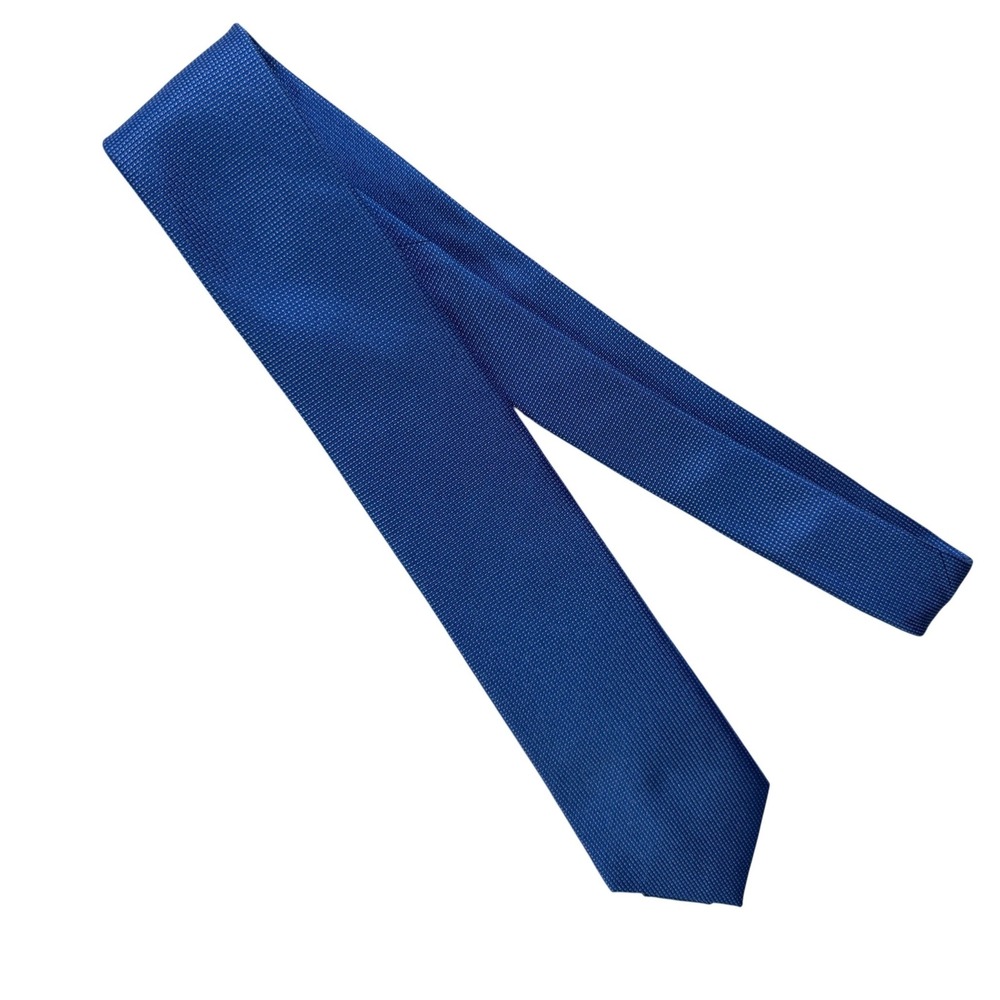 Esquire Blue Micro Dot Silk Tie Made in China Classic Business Necktie